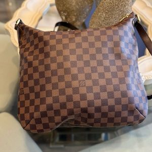 Louis Vuitton Bloomsbury PM bag in Damier Ebene Coated Canvas